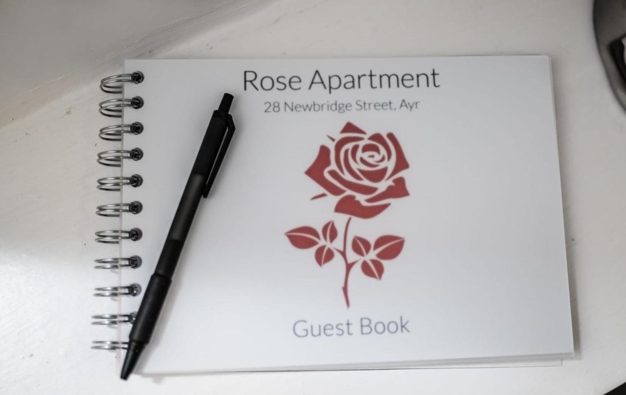 Rose Apartment 2-Bed Town Centre Apartment In Ayr Buitenkant foto